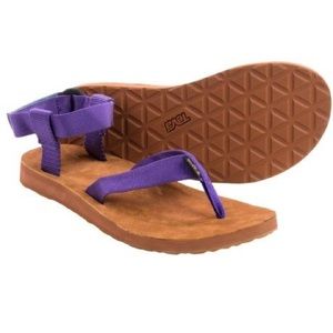 Teva Purple Tan Sandals
